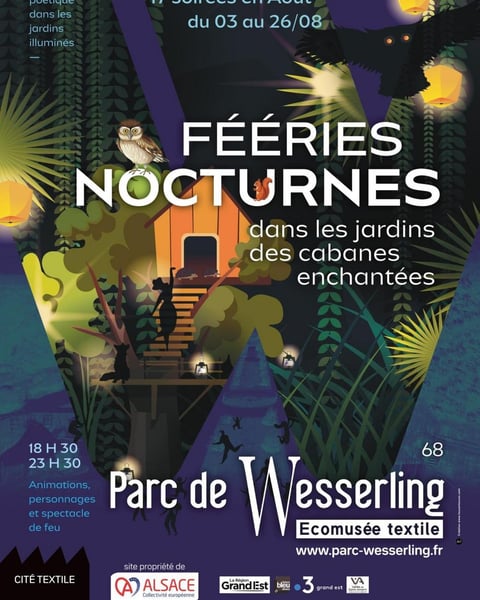 Soirées des Fééries Nocturnes aux jardins