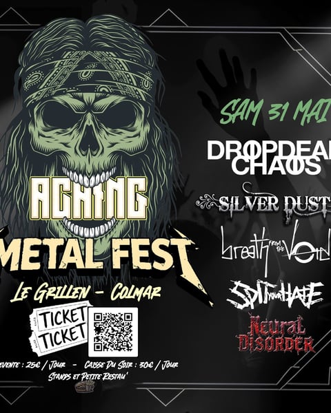 Aching Metal Fest 2025 affiche