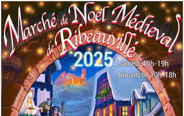 Marché de Noël médiéval de Ribeauvillé