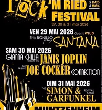 Rock'M Ried Festival 2026 affiche