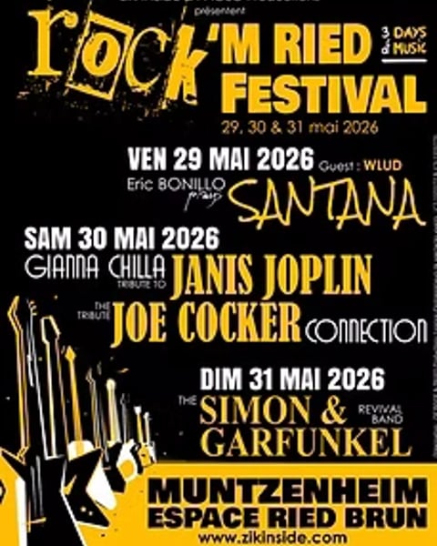Rock'M Ried Festival 2026 affiche