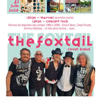 Concert rock avec The Foxtails et Wayves