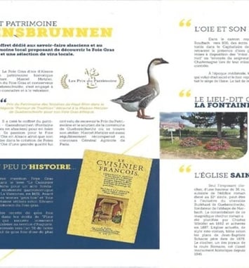 Le foie gras d'oie à Gueberschwihr et Pfaffenheim : Terroir, tradition, évolution