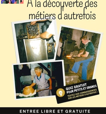 Exposition de photos "A la découverte des métiers d'autrefois"