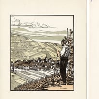 Papeterie et viticulture