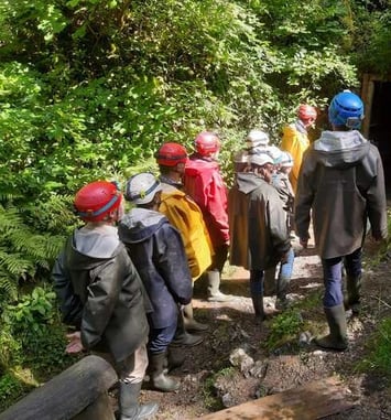 Visite de la mine Gabe Gottes