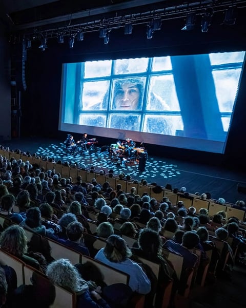 Ciné-concert L'Incroyable Femme des Neiges Sébastien Betbeder et Ensemble 0