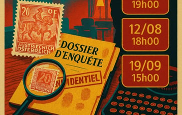Jeu d'enquête : l'affaire du timbre disparu