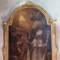 Présentation de la restauration du tableau de Saint Valentin
