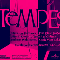 Finissage de l'exposition « Tempesta »