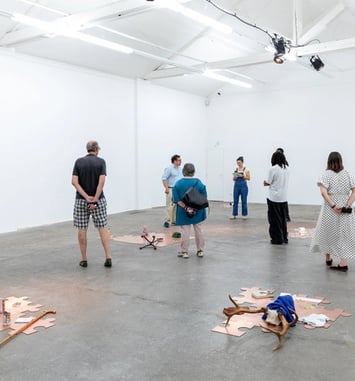 Visite guidée de l'exposition "Tempesta" avec Olga Osadtschy, directrice artistique