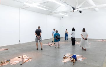Visite guidée de l'exposition "Tempesta" avec Olga Osadtschy, directrice artistique