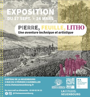 Exposition Pierre, Feuille, Litho, une aventure technique et artistique