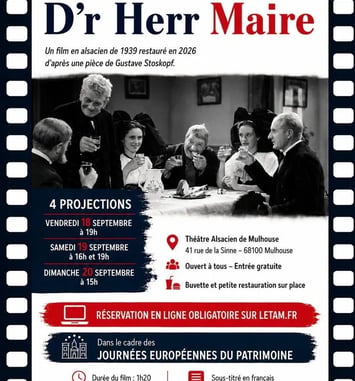 Projection du film : " Dr' Herr Maire "
