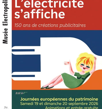 Visite libre et gratuite du Musée Electropolis et de l'exposition L'électricité s'affiche