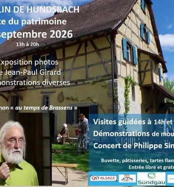 Célébrez le patrimoine au moulin à travers une visite guidée