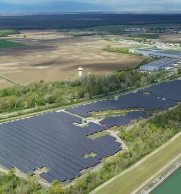 Visite guidée de la centrale solaire d'Ottmarsheim