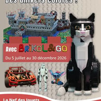 Exposition : « La brique LEGO® – des univers colorés ! »