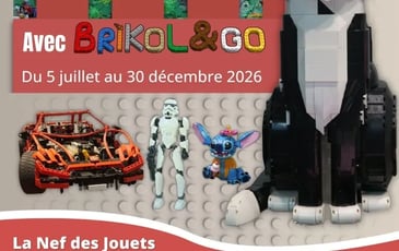 Exposition : « La brique LEGO® – des univers colorés ! »