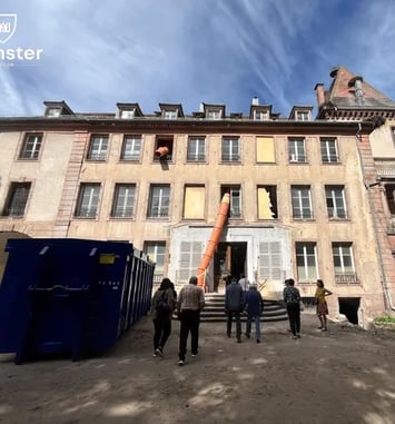 Visite du chantier du Batial/couvent