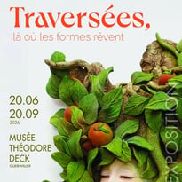 Visite guidée de l'exposition "Traversées, là où les formes rêvent"