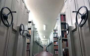 Visite des coulisses de la bibliothèque
