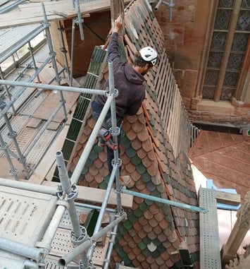 Levez les yeux ! Découverte de métiers rares et d'excellence à la Collégiale Saint-Martin de Colmar