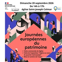 Une après-midi pour découvrir et faire vivre le patrimoine de l'église Saint-Joseph et du quartier, dans un esprit de partage et de transmission.