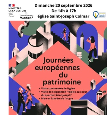 Une après-midi pour découvrir et faire vivre le patrimoine de l'église Saint-Joseph et du quartier, dans un esprit de partage et de transmission.