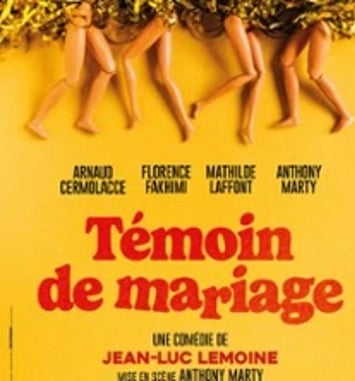 Témoin de mariage, une pièce de Jean-Luc Lemoine
