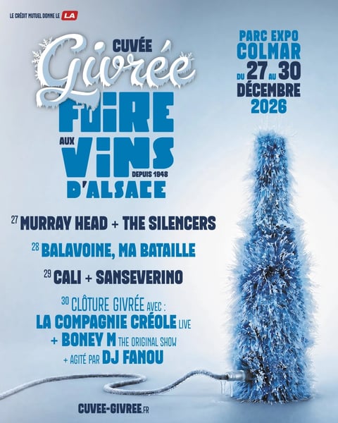 Foire aux Vins la Cuvée Givrée d'Alsace