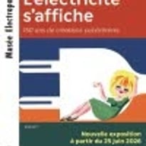 Exposition L'électricité s'affiche