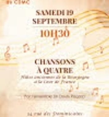 Scène Ouverte : Chansons à quatre — Flûtes...