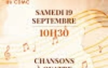 Scène Ouverte : Chansons à quatre — Flûtes...
