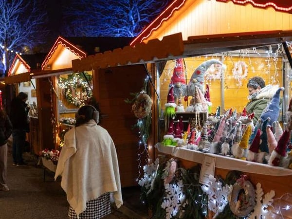 Marché du gui de Noël