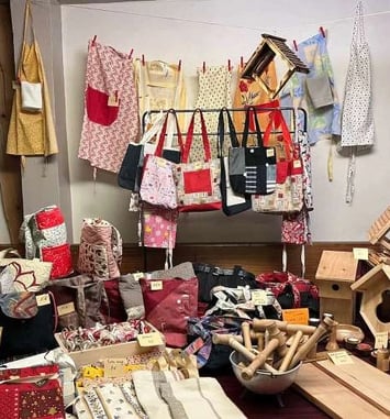 Marché de Noël à la montagne