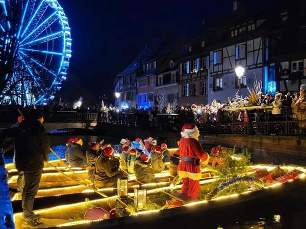 Les enfants chantent Noël sur les barques - Choeur d'enfants de l'Ecole St Nicolas