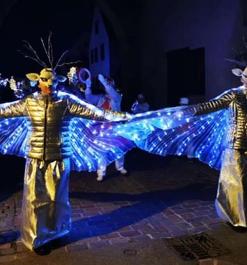 Parade lumineuse de Noël