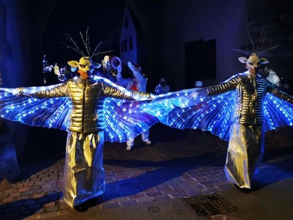 Parade lumineuse de Noël