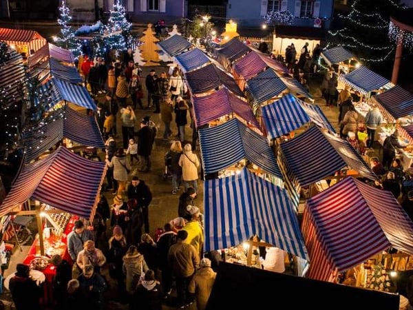 Marché de Noël authentique