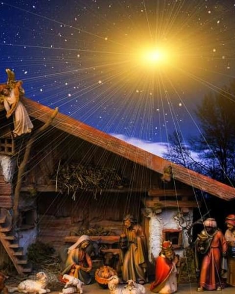 Crèche à la chapelle