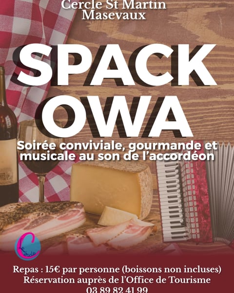 Soirée Spack Owa au son de l'accordéon