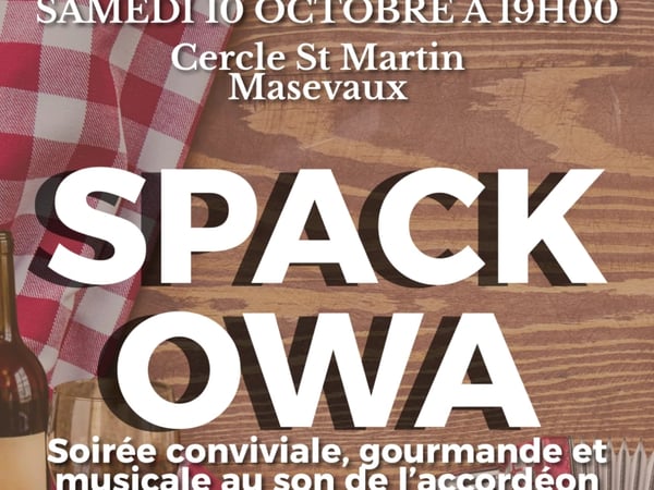 Soirée Spack Owa au son de l'accordéon