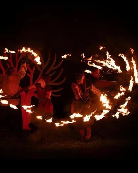 Spectacle de feu