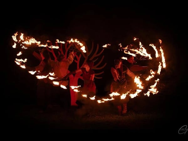 Spectacle de feu