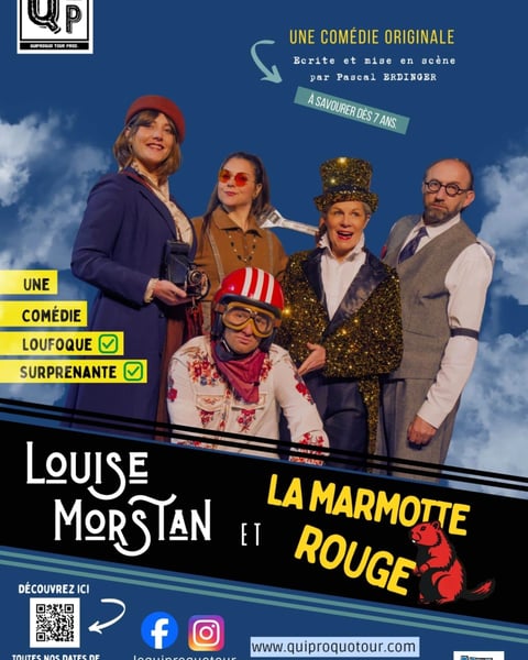 Louise Morstan et la marmotte rouge