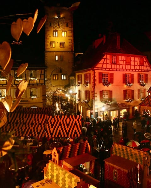 Marché de Noël médiéval de Ribeauvillé