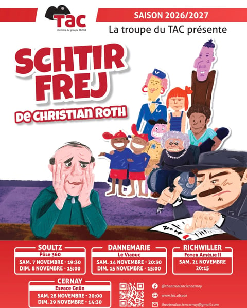 Théâtre Alsacien : Schtir Frei